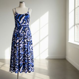 Viszkóz RADIANCE Night wave digital print