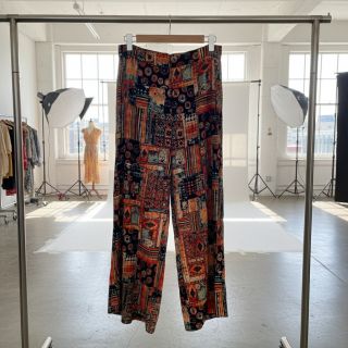 Viszkóz RADIANCE Patchwork geometric digital print