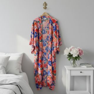 Viszkóz RADIANCE Cornelia flowers pink digital print