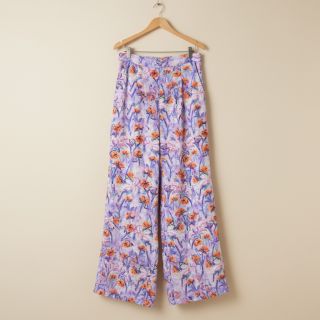 Viszkóz RADIANCE Dried flower digital print