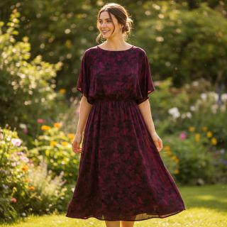 Viszkóz ROSELLA STRETCH Calle digital print