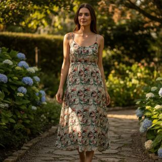 Viszkóz RAYON POPLIN Diverse graphics design E digital print