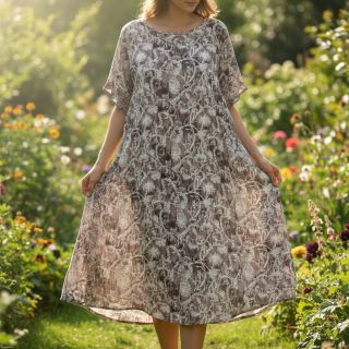 Viszkóz RAYON POPLIN Pattern design G digital print