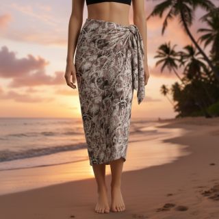 Viszkóz RAYON POPLIN Pattern design G digital print