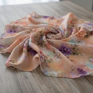 Viszkóz LUREX Romantica peach
