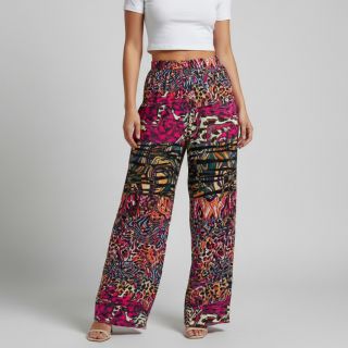 Viszkóz Dimulti red digital print