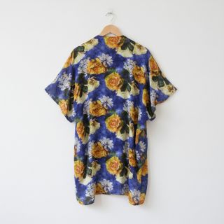 Viszkóz Artistic flowers design B digital print