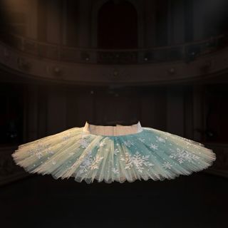 Tüll TÜTÜ Crystal old green