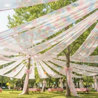 Tüll TÜTÜ Rainbow design H