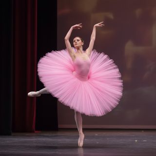 Tüll TÜTÜ Rainbow design B