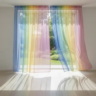 Tüll TÜTÜ Rainbow design C