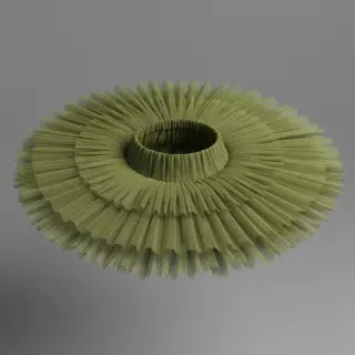 Tüll TÜTÜ olive 160 cm