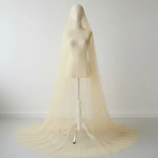 Tüll TÜTÜ light yellow 160 cm