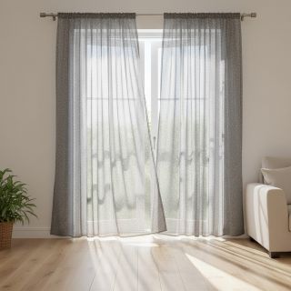 Tüll TÜTÜ ROYAL SPARKLE dark grey silver