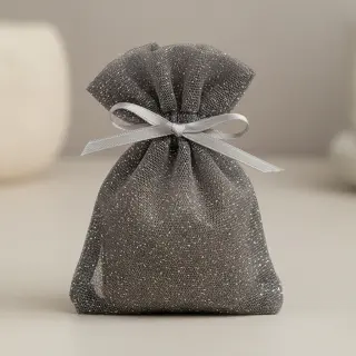 Tüll TÜTÜ ROYAL SPARKLE dark grey silver