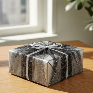 Tüll TÜTÜ ROYAL SPARKLE black silver