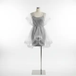 Tüll TÜTÜ ROYAL SPARKLE grey silver