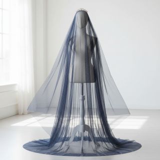 Tüll TÜTÜ ROYAL SPARKLE navy silver