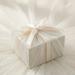Tüll TÜTÜ ROYAL SPARKLE white gold
