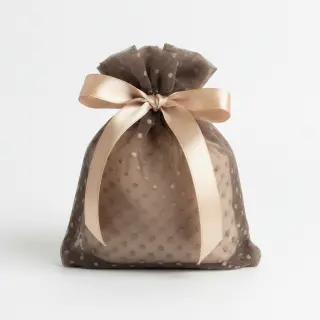 Tüll TÜTÜ SPOT dark taupe