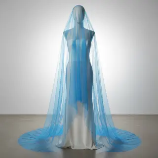 Tüll TÜTÜ aqua 160 cm