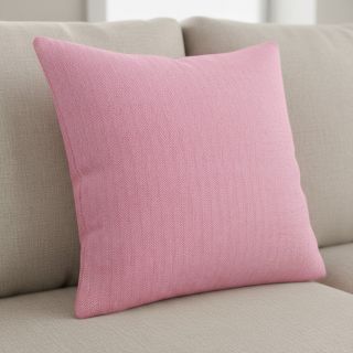 Lenvászon pamuttal Fishbone fuchsia