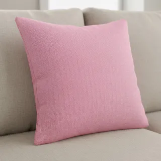 Lenvászon pamuttal Fishbone fuchsia
