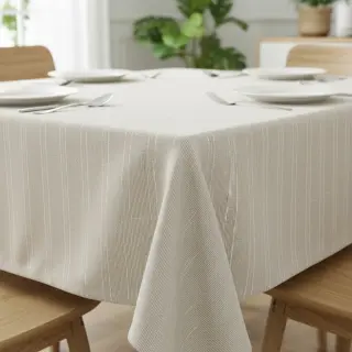 Lenvászon pamuttal Lira mini stripe beige