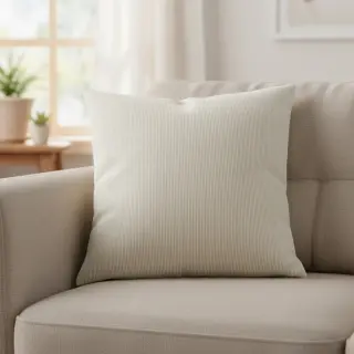 Lenvászon pamuttal Lira mini stripe beige