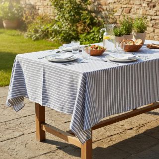 Lenvászon pamuttal Lira big stripe jeans