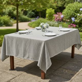 Lenvászon pamuttal Lira mini stripe black