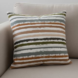 Pamutvászon Big stripes Snoozy old green