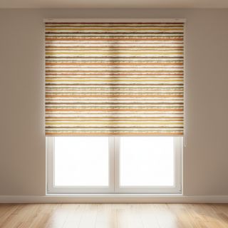 Pamutvászon Small stripes Snoozy brick