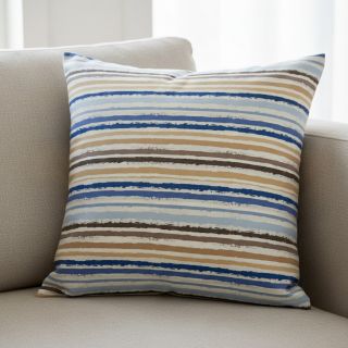 Pamutvászon Small stripes Snoozy old blue