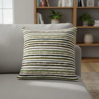 Pamutvászon Small stripes Snoozy taupe
