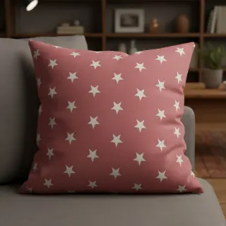 Pamutvászon Stars blush