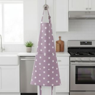 Pamutvászon Stars lilac