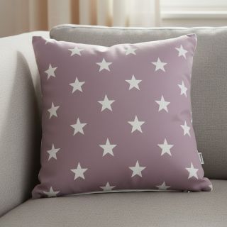 Pamutvászon Stars lilac