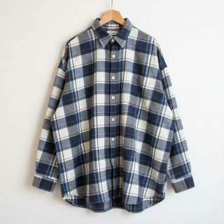 Pamutvászon YARN DYED CHECK BRUSHED Silva design A