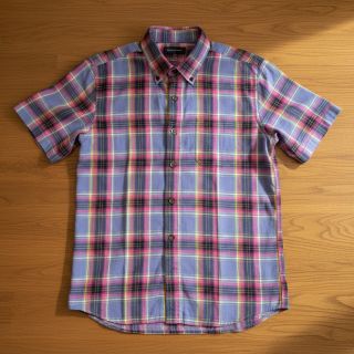 Pamutvászon YARN DYED LUREX Check purple