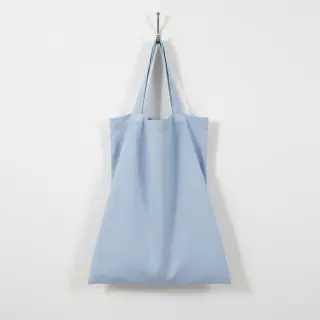 Popelín pamut anyag baby light blue