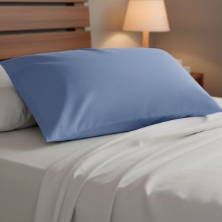 Popelín pamut anyag dark sky blue