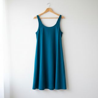 Popelín pamut anyag ocean blue