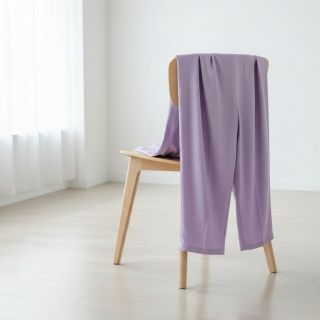 Popelín pamut anyag bright lilac