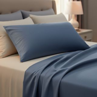 Popelín pamut anyag jeans