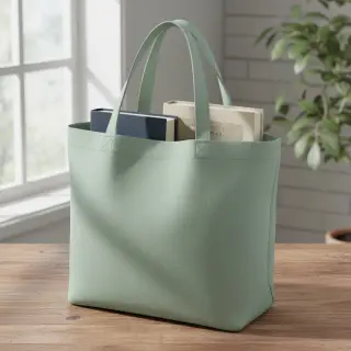 Popelín pamut anyag dark mint
