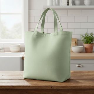 Popelín pamut anyag sage