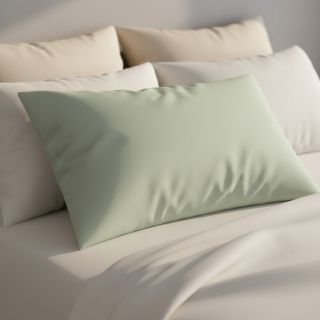 Popelín pamut anyag sage