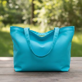 Popelín pamut anyag light turquoise