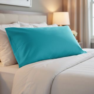 Popelín pamut anyag light turquoise